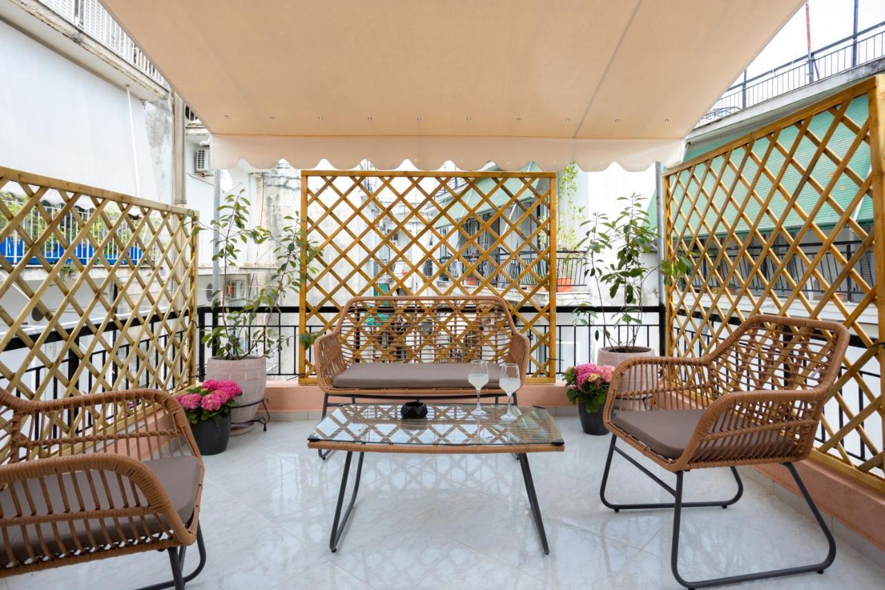 Aurora Apartment In Corfu Center Buitenkant foto